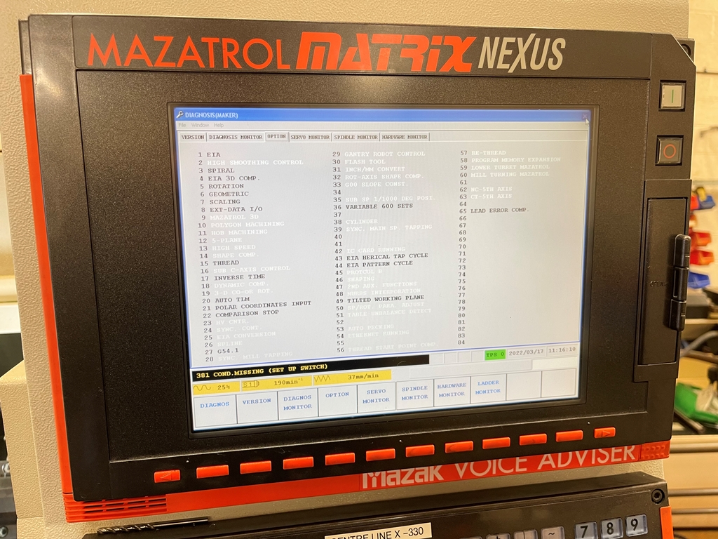 MAZAK Quick Turn Nexus 100-II  2008